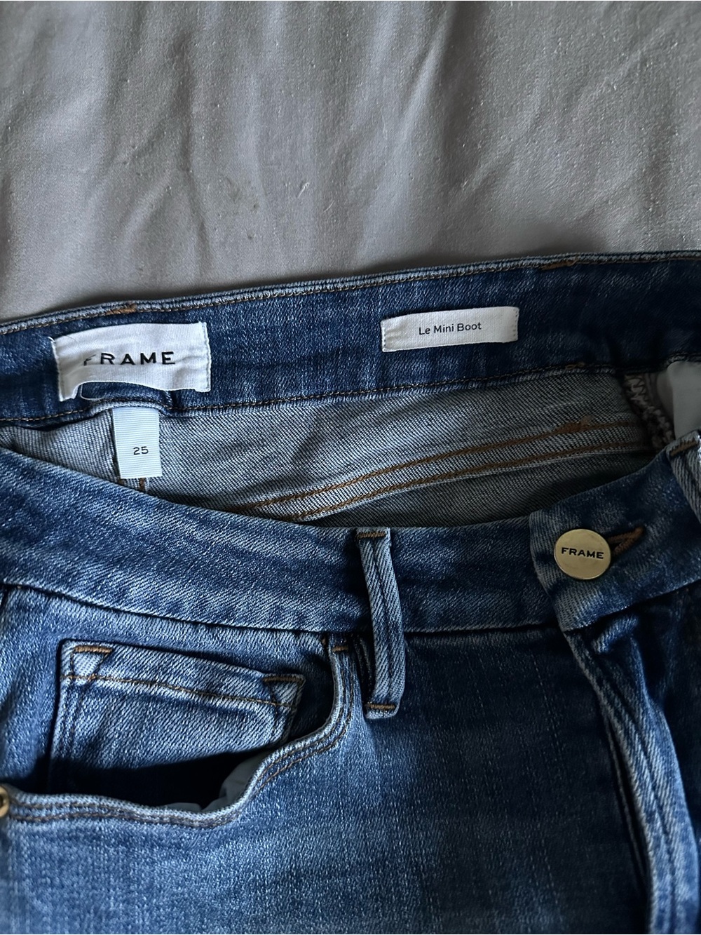 Frame Le Mini Boot Jeans - Picture 6 of 7